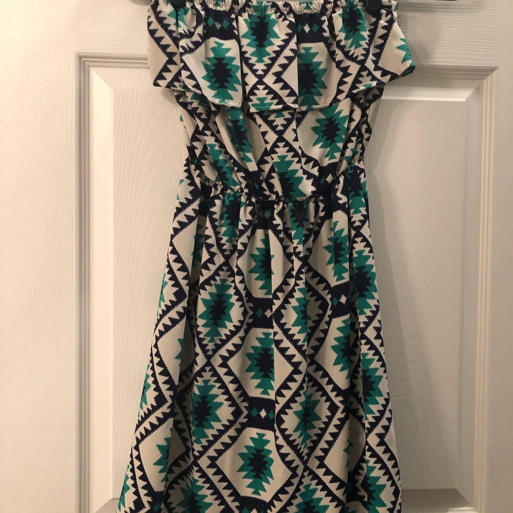 Tube top dress